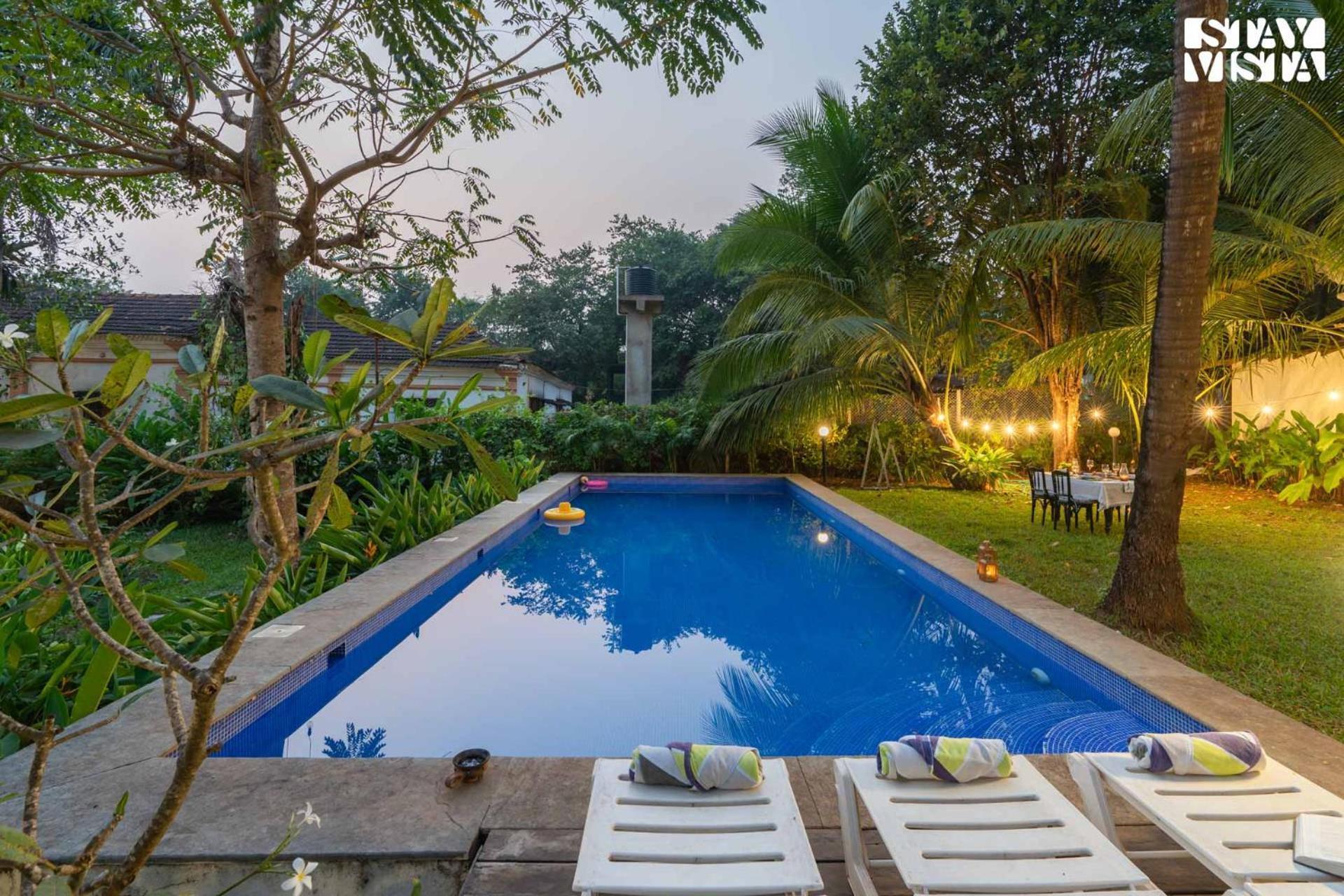 Stayvista At Amalia By Tellado With Pool, Wifi Assagao Exterior foto