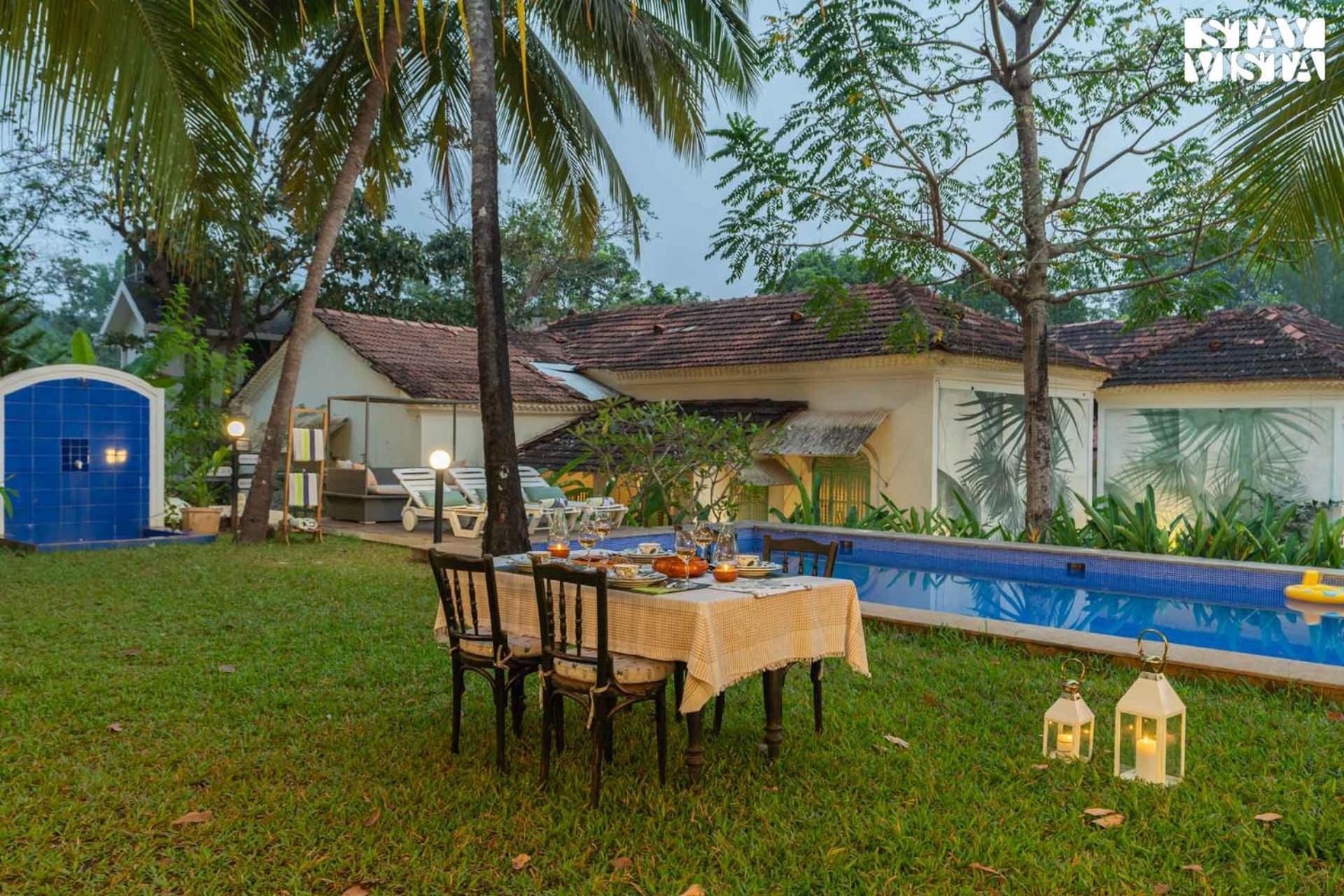 Stayvista At Amalia By Tellado With Pool, Wifi Assagao Exterior foto